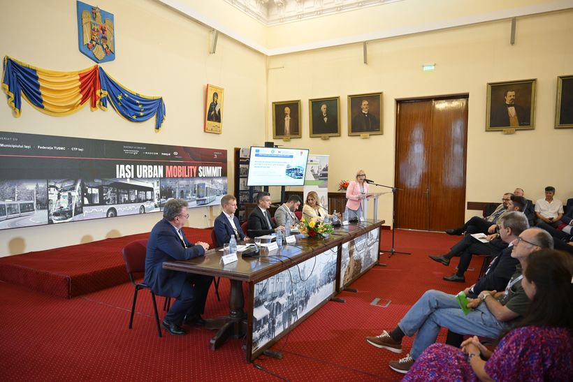 Iași Urban Mobility Summit 2026 - moment din eveniment