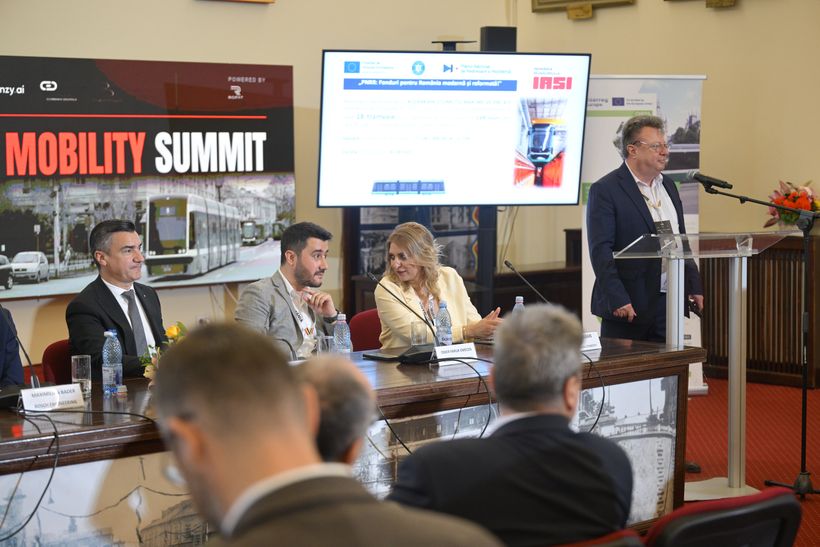 Iași Urban Mobility Summit 2026 - moment din eveniment