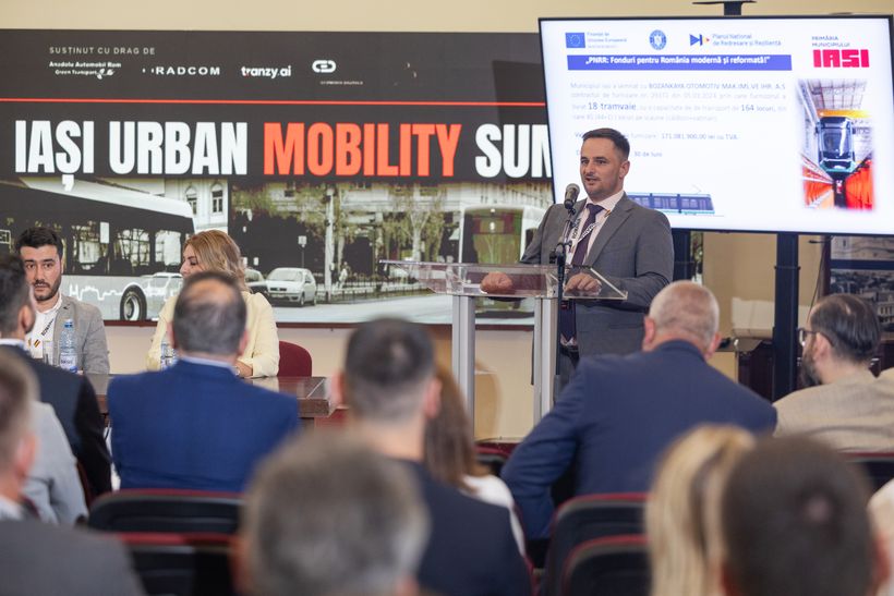 Iași Urban Mobility Summit 2026 - moment din eveniment