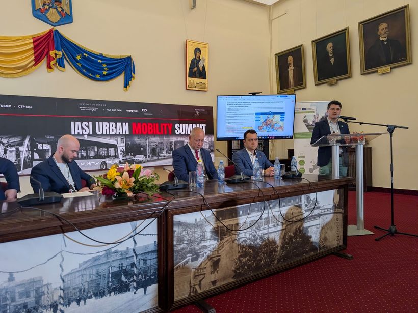 Iași Urban Mobility Summit 2026 - moment din eveniment