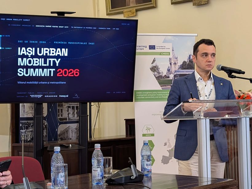 Iași Urban Mobility Summit 2026 - moment din eveniment