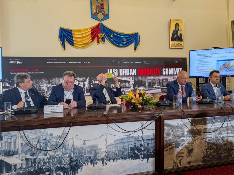 Iași Urban Mobility Summit 2026 - moment din eveniment