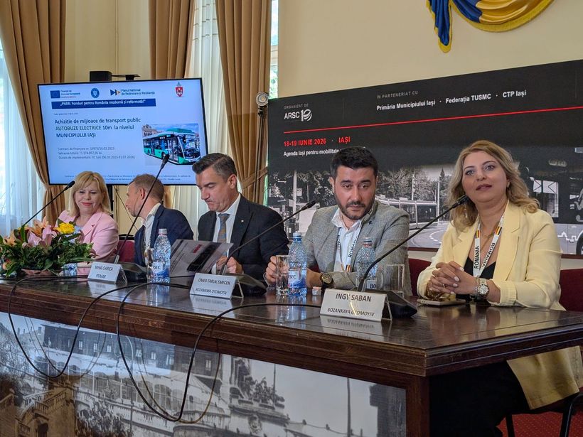 Iași Urban Mobility Summit 2026 - moment din eveniment