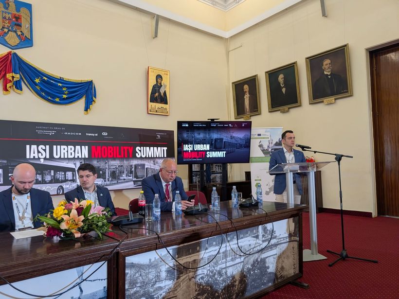 Iași Urban Mobility Summit 2026 - moment din eveniment