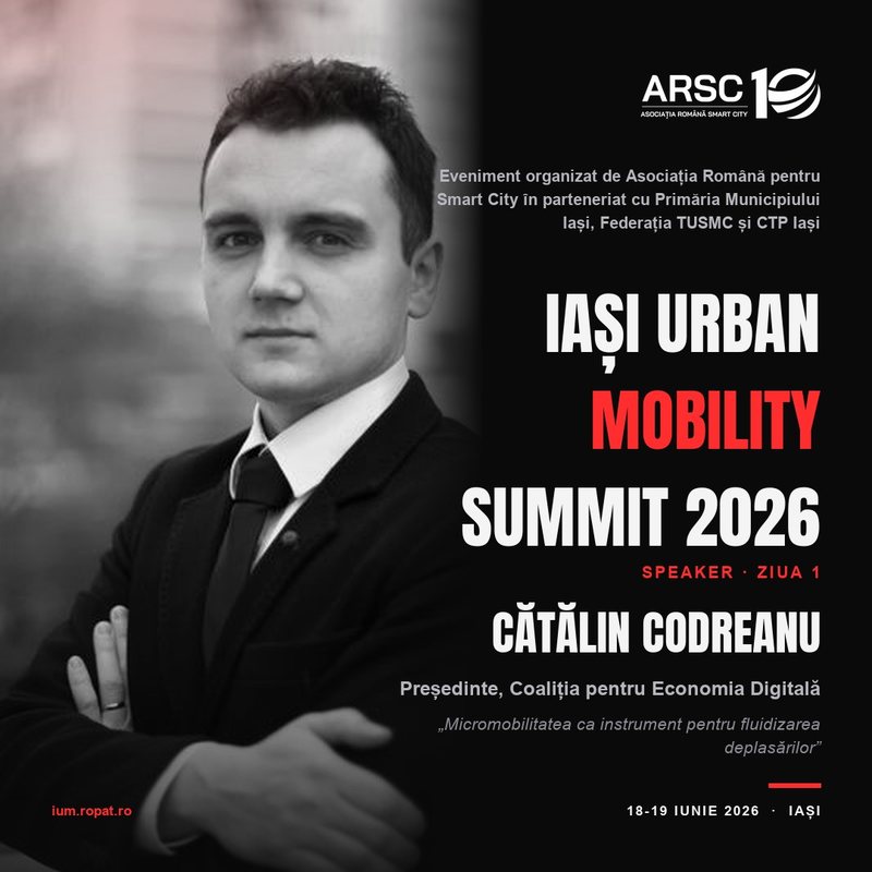 Cătălin Codreanu - Președinte, Coaliția pentru Economia Digitală